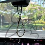 Three strand Mirror pendant